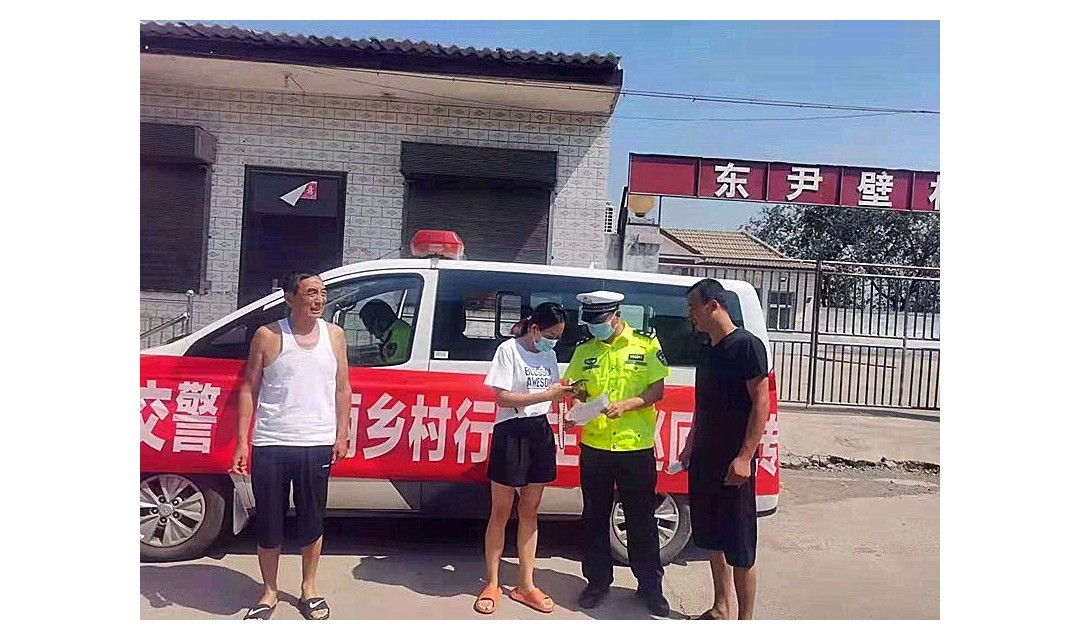 洪洞交警&ldquo;美丽乡村行&rdquo;巡回在乡村