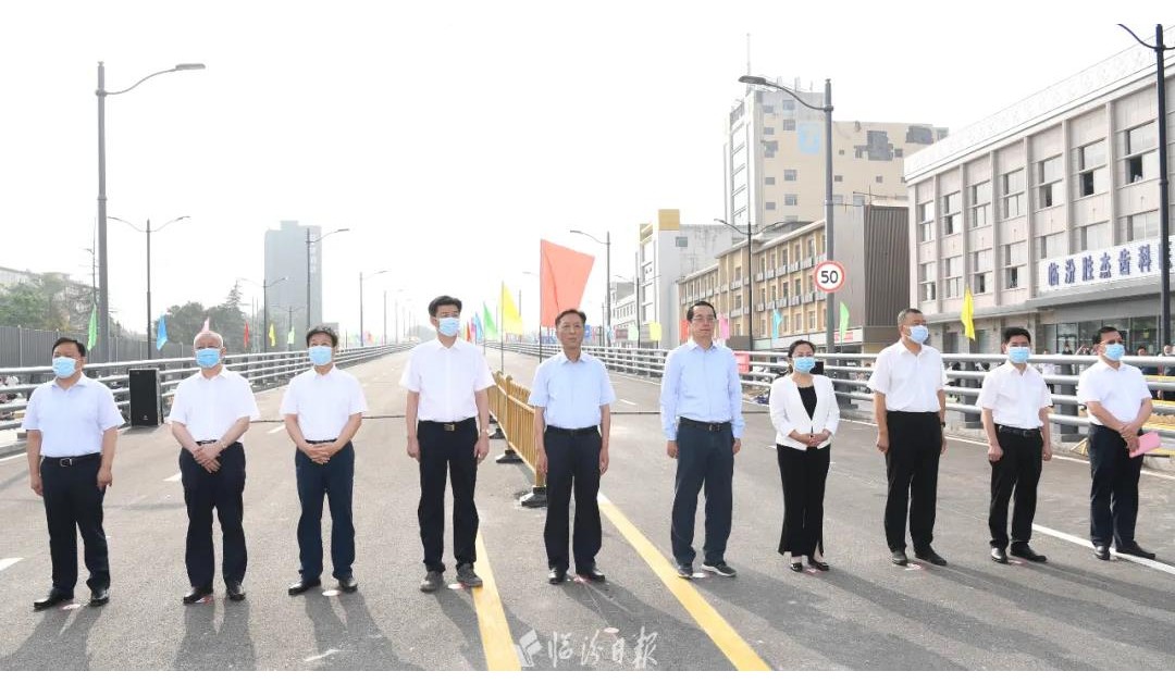 喜讯：临汾市解放东路高架桥竣工通车