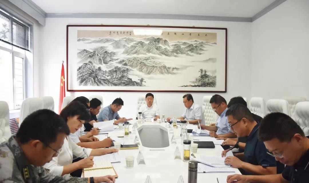 霍州市委书记李强主持召开市委常委会会议