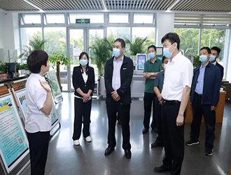 省委宣传部副部长、省新闻出版局局长夏祯在盐湖区调研