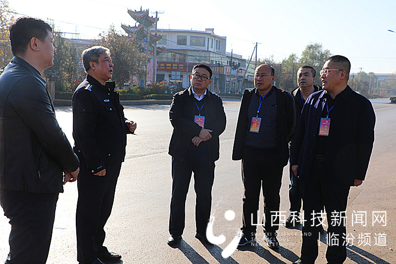洪洞县人大常委会深入公安交警大队开展执法检查1