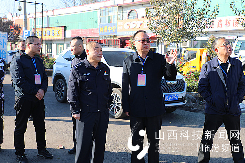 洪洞县人大常委会深入公安交警大队开展执法检查2
