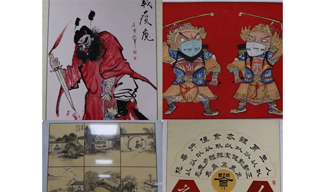 洪洞县举办&ldquo;抗击疫情 你我同行&rdquo;书画展