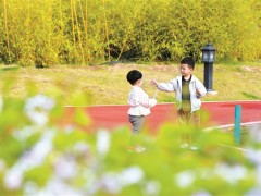 绿浓知春意 花香绕晋中