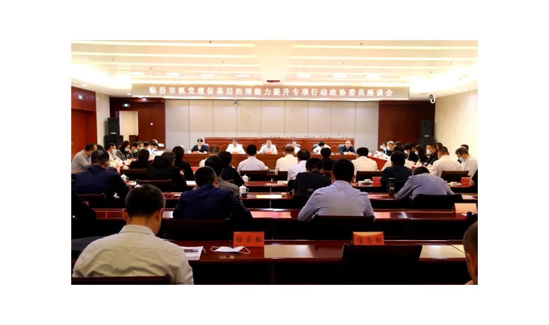 临汾市召开抓党建促基层治理能力提升专项行动政协委员座谈会