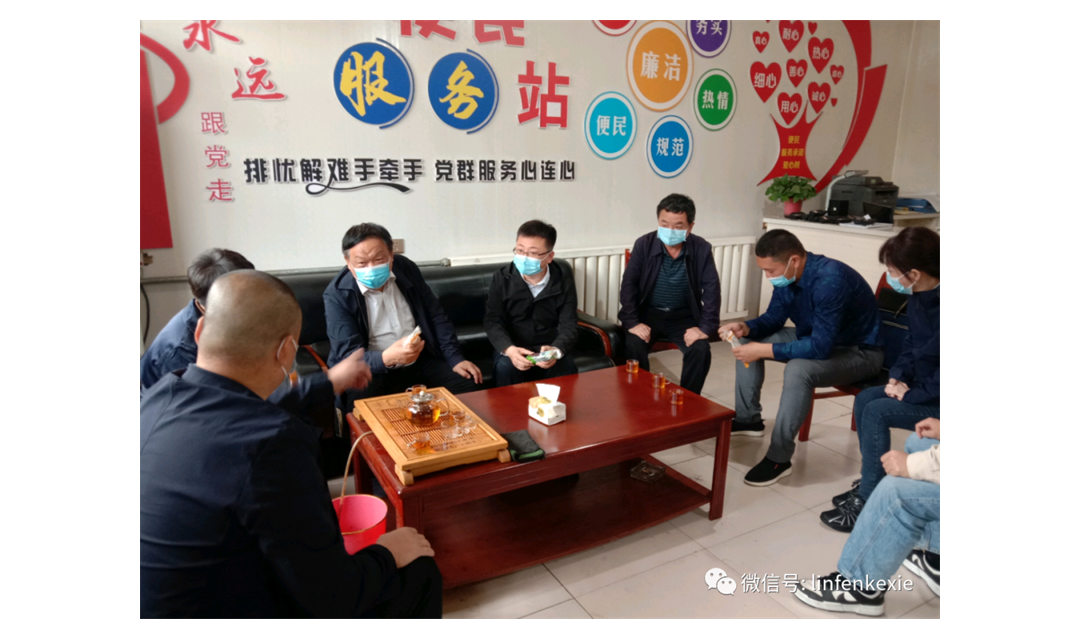 临汾市科协党组书记张亚斌一行深入洪洞县调研