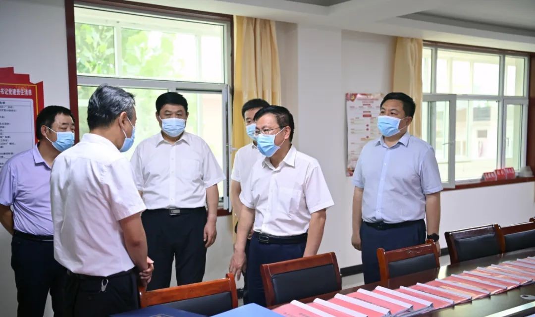 尧都区委书记崔绍民在乔李镇调研