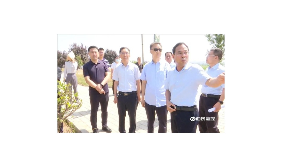 黄委水调局二级巡视员石国安一行在曲沃检查工作