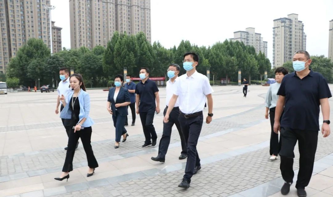 省委宣传部全国文明城市创建工作专题调研组在洪洞县调研文明城市创建情况