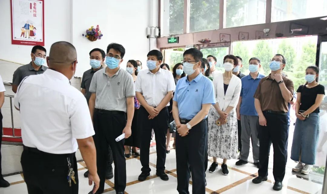 国家市场监管总局二级巡视员陈海洋一行来尧都区调研