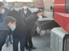 晋中市生态环境局局长贺中伟带队开展机动车专项调研