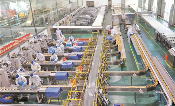 产销两旺 冲刺&ldquo;开门红&rdquo;  &mdash;&mdash;山西海玉园食品有限公司一线生产见闻