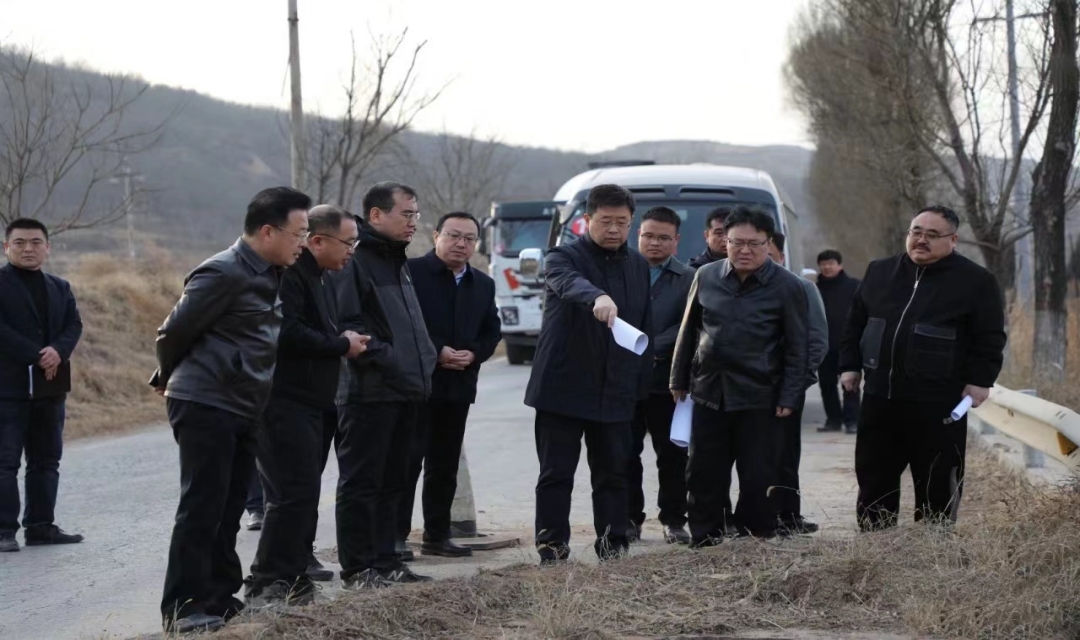 汾西县委书记王林波，县委副书记、政府县长霍俊波调研安全生产工作