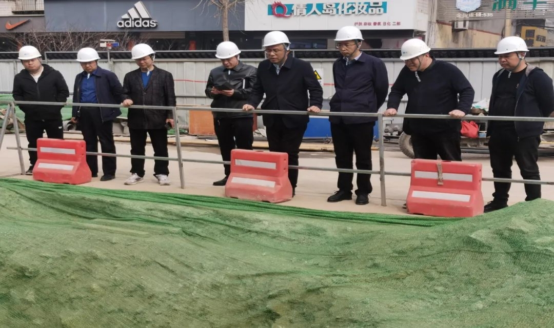 霍州市政府副市长王强检查建筑工地和城镇燃气安全生产工作