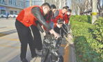 运城市政务服务中心 大扫除助力全国文明城市创建