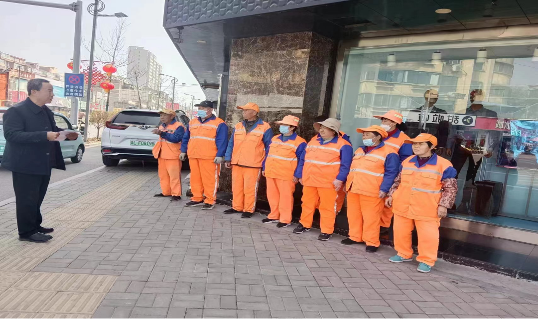 山西凤翔园林绿化公司环境卫生大整治 干干净净迎&ldquo;两会&rdquo;