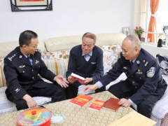 沁水县公安局休干党支部开展二十大精神&ldquo;送学上门&rdquo;宣讲活动