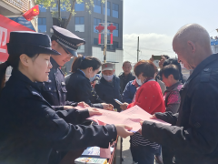 阳城町店派出所开展知识产权宣传周活动