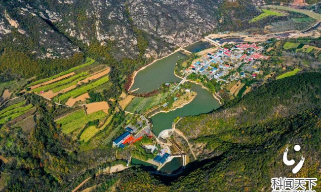 夏县：秋染深山 生态画卷