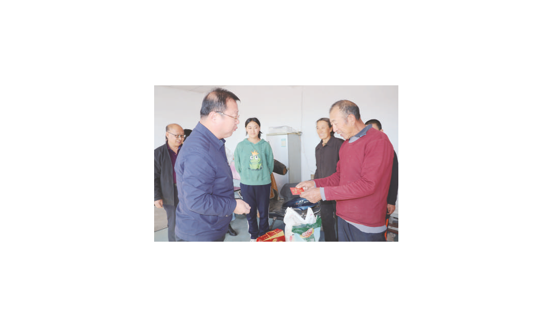 怀仁第一高级职业中学对部分困难家庭进行走访