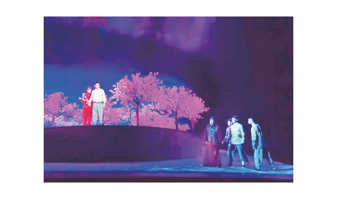 朔州市歌舞团郭兰文受邀参演原创民族歌剧《桃花红杏花白》