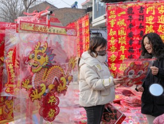 龙飞凤舞迎新春 我在河东过大年