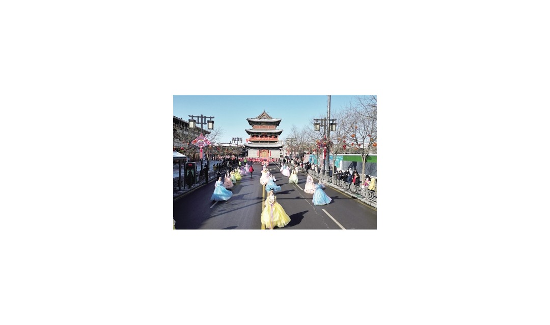 大同：社火闹春迎元宵 欢天喜地庆佳节