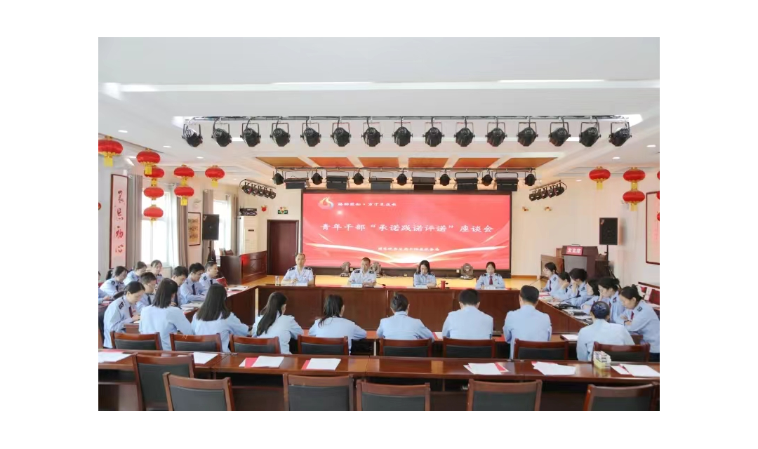平陆税务局召开青年干部承诺践诺评诺座谈会