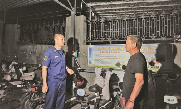 晋中市集中开展电动自行车安全隐患整治行动