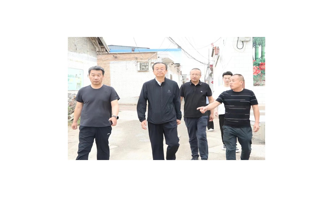 马志强深入旭来街道九原街道调研基层党建和农村街面破损修复工作