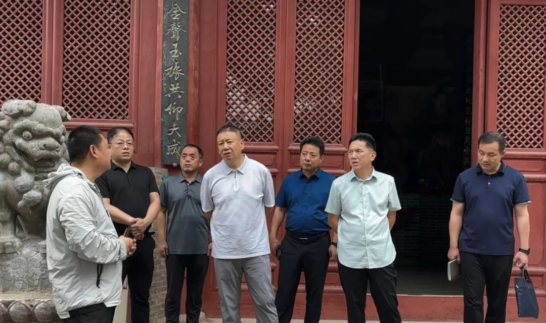 杨梅喜来绛调研文物安全保护工作