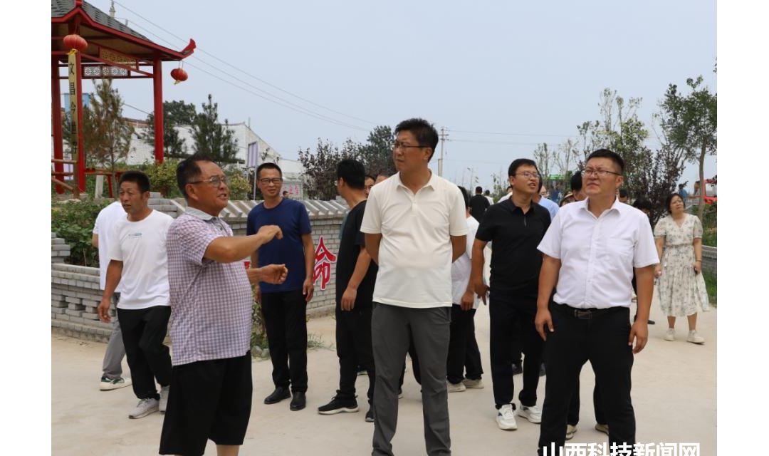 临猗县北景乡组织开展观摩学习及鲜枣文化节专场特色产品推介会