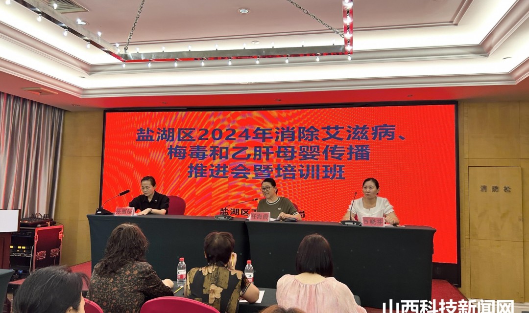 盐湖区举办2024年消除艾滋病、梅毒和乙肝母婴传播推进会暨培训班