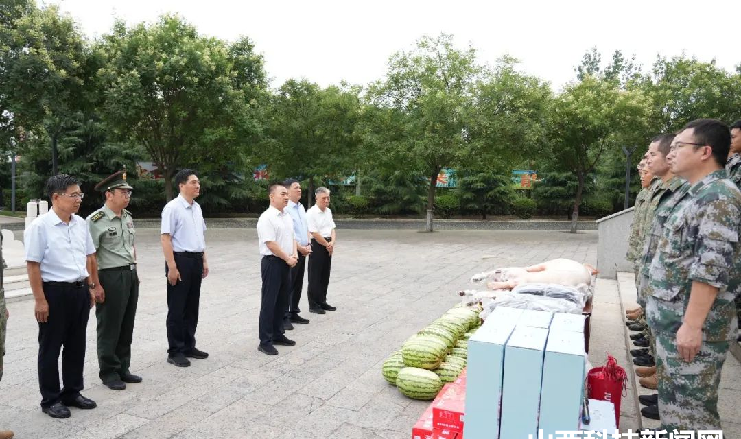 【河津】李晓武王云等市领导集体慰问人武、武警官兵和消防救援人员