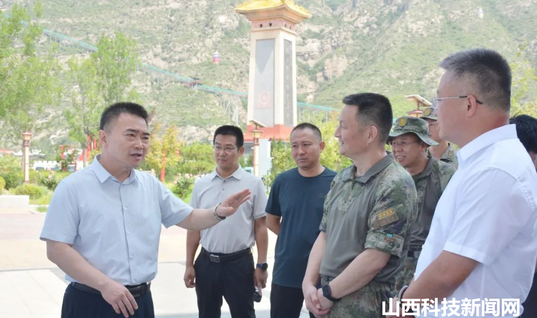 郭新武来河津调研黄河防汛工作