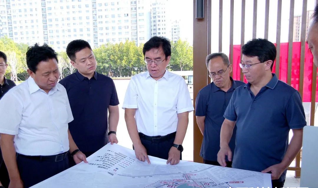 孙鹏程副市长深入运城经开区调研生态环境综合治理和企业环保设备升级改造工作