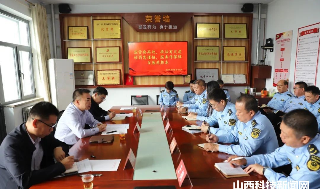 【河津】李晓武在市场监督管理局调研