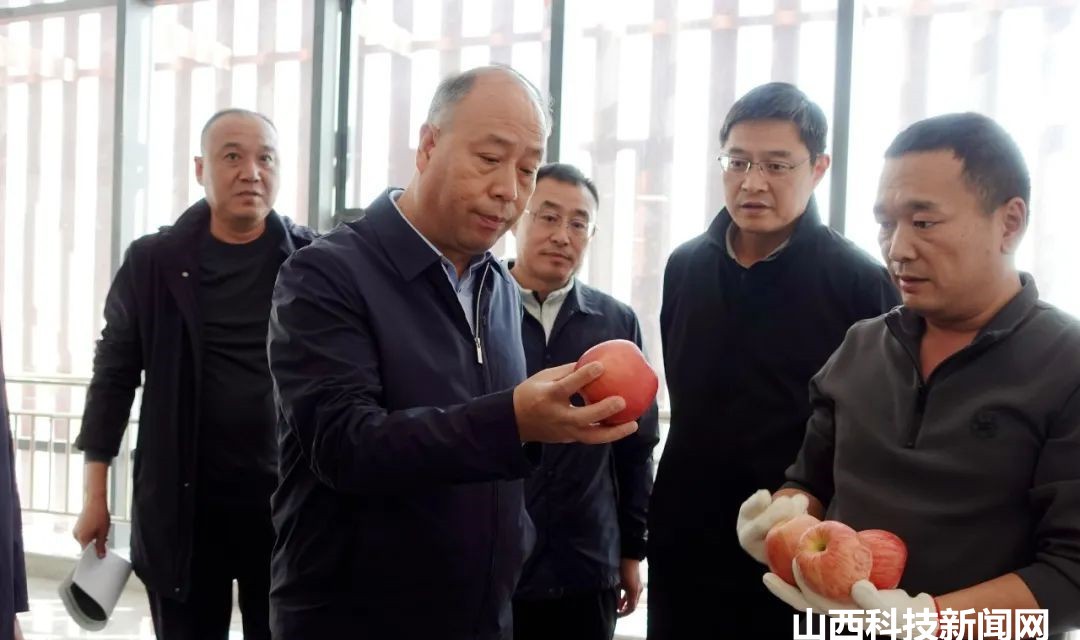 靳国全调研第十三届山西临猗果业高质量发展交流活动筹备工作