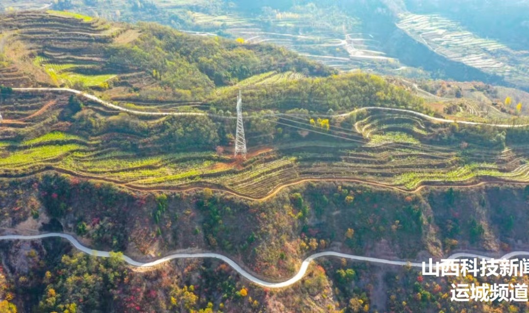 夏县:秋染山乡 生态画卷