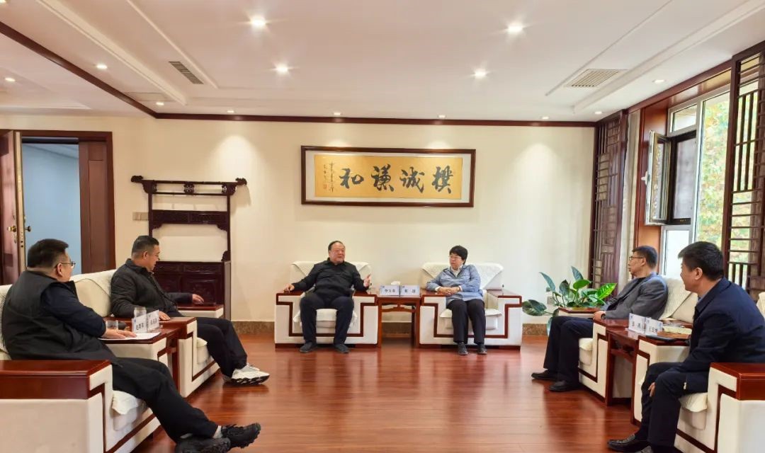 新绛：张琼与山东冠县恒良集团董事长李玉良一行举行工作会谈