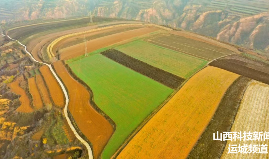 夏县:初冬山乡田园美