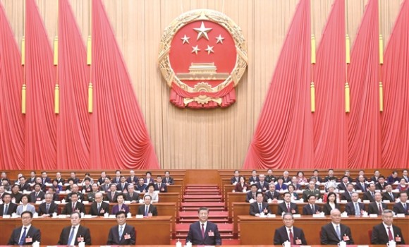 十四届全国人大三次会议在京闭幕