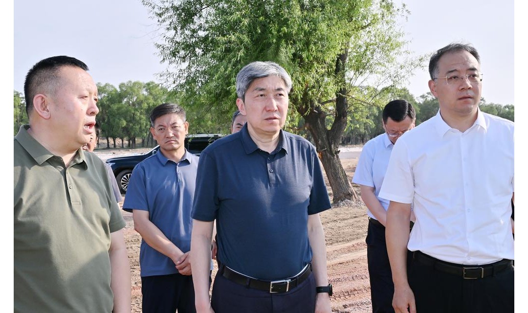 朱晓东赴繁峙县、定襄县调研河湖长制、林长制落实及防汛备汛等工作