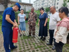 消防培训进社区 安全知识&ldquo;零距离&rdquo;