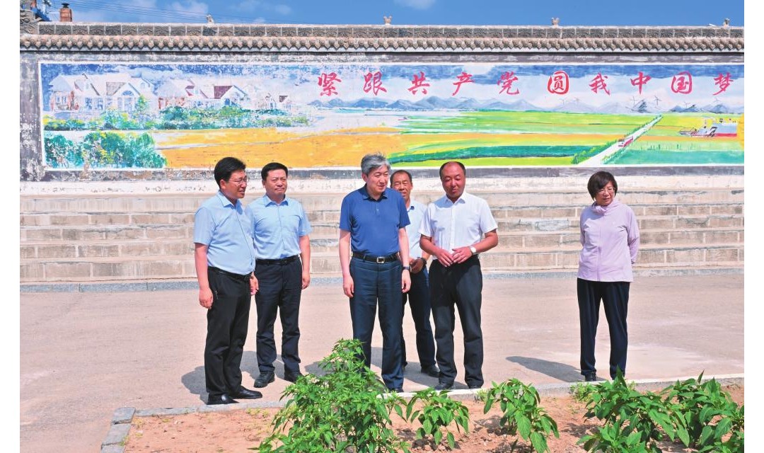 朱晓东在五寨神池调研乡村振兴工作时强调