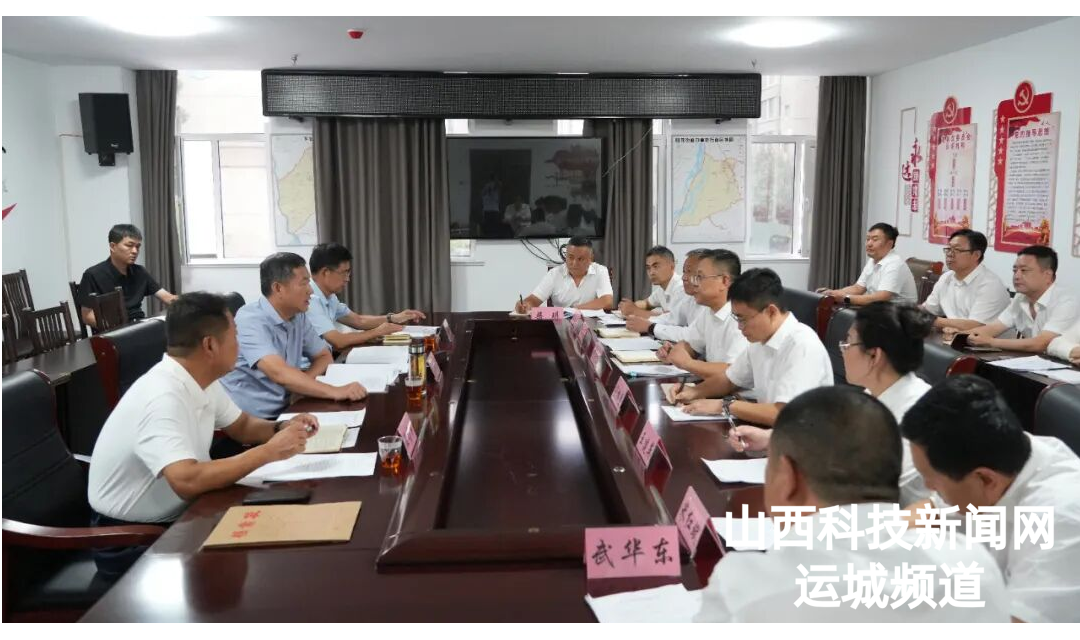 孟维君在河津市住建局调研