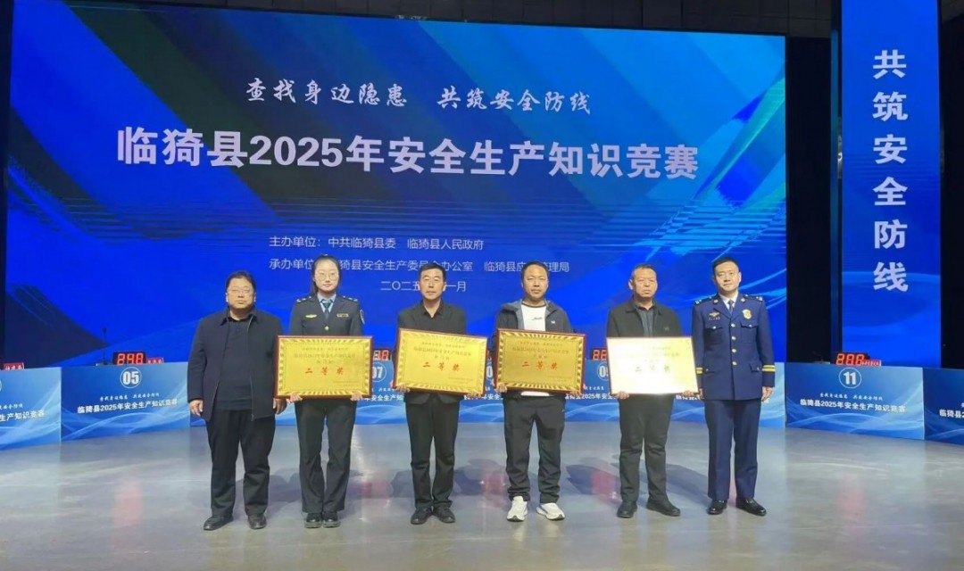 以赛促学强本领 | 临猗县交通运输局在2025年安全生产知识竞赛中荣获佳绩